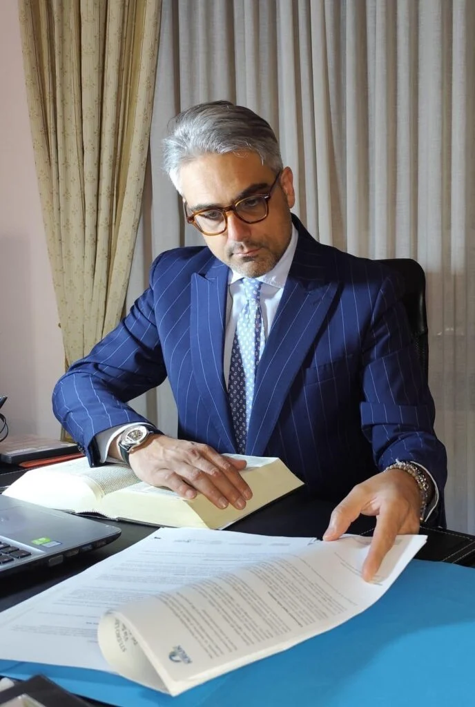 El abogado Massimo D'Agostino